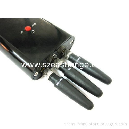 Handheld 3g Portable Cell Phone Jammer / Blocker Est-808ha , 2100 - 2200mhz